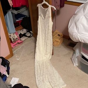White dress!